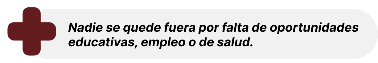 Oportunidades para todos